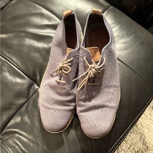 Cole Haan Men’s ZeroGrand Knit Oxford Dress Shoes‎ Lightweight Comfort Gray